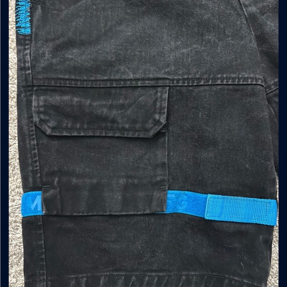 Marithe Francois Girbaud Men’s 38 Blue and Black Shorts - Picture 7 of 9